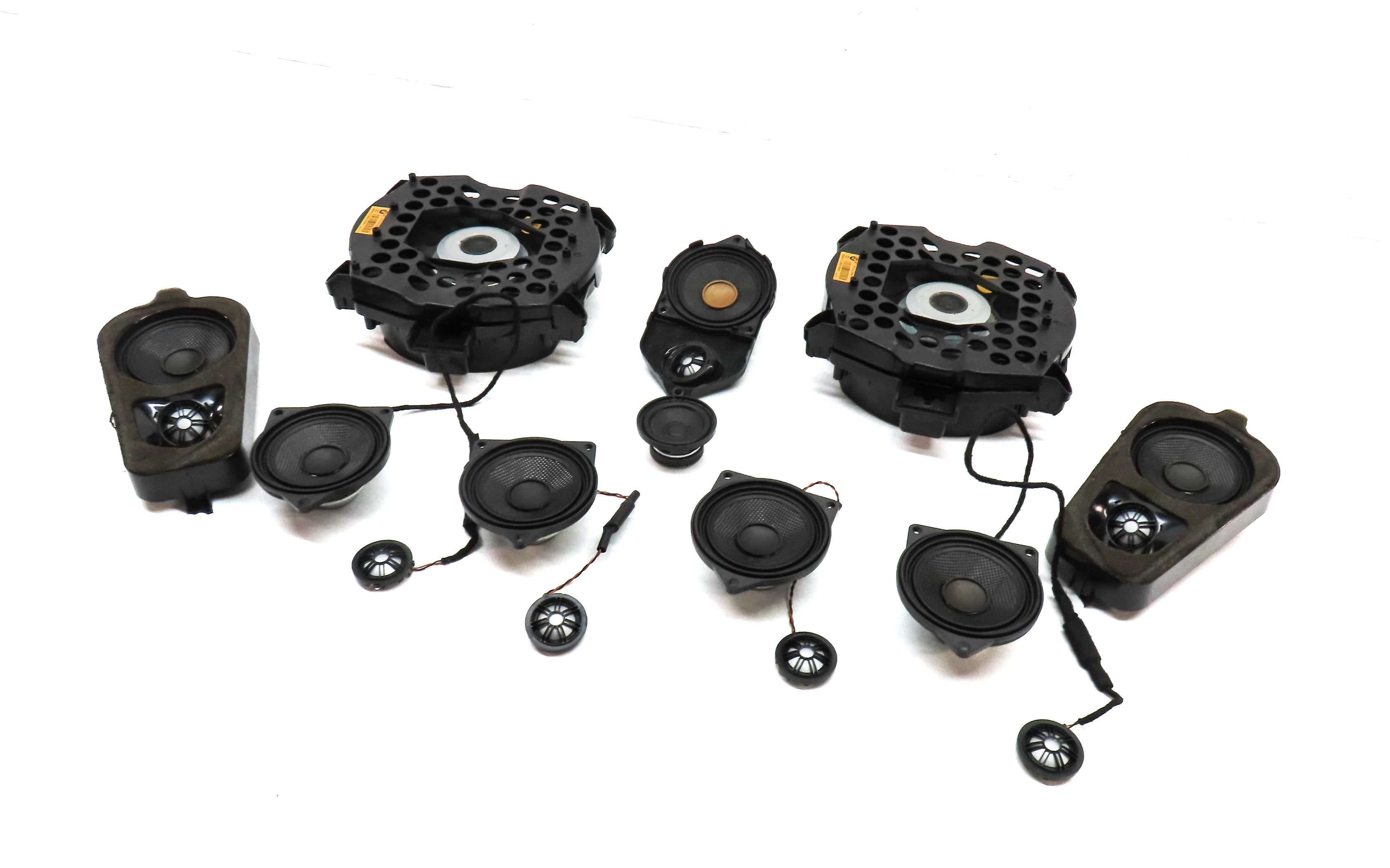 2011 BMW X5 (E70) RADIO STEREO AUDIO SOUND SYSTEM SPEAKER SET/14 — exact item pictured